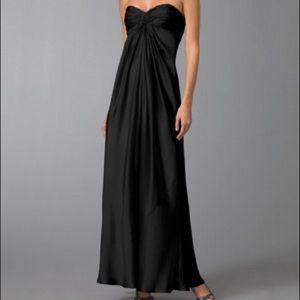 Silk gown